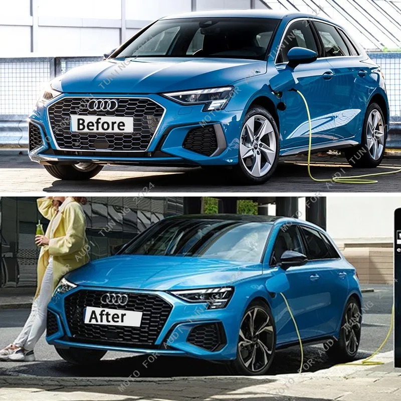 Для Audi A3 Sportback 2021-2024 Автомобильная Передняя впускная воздухозаборная рама