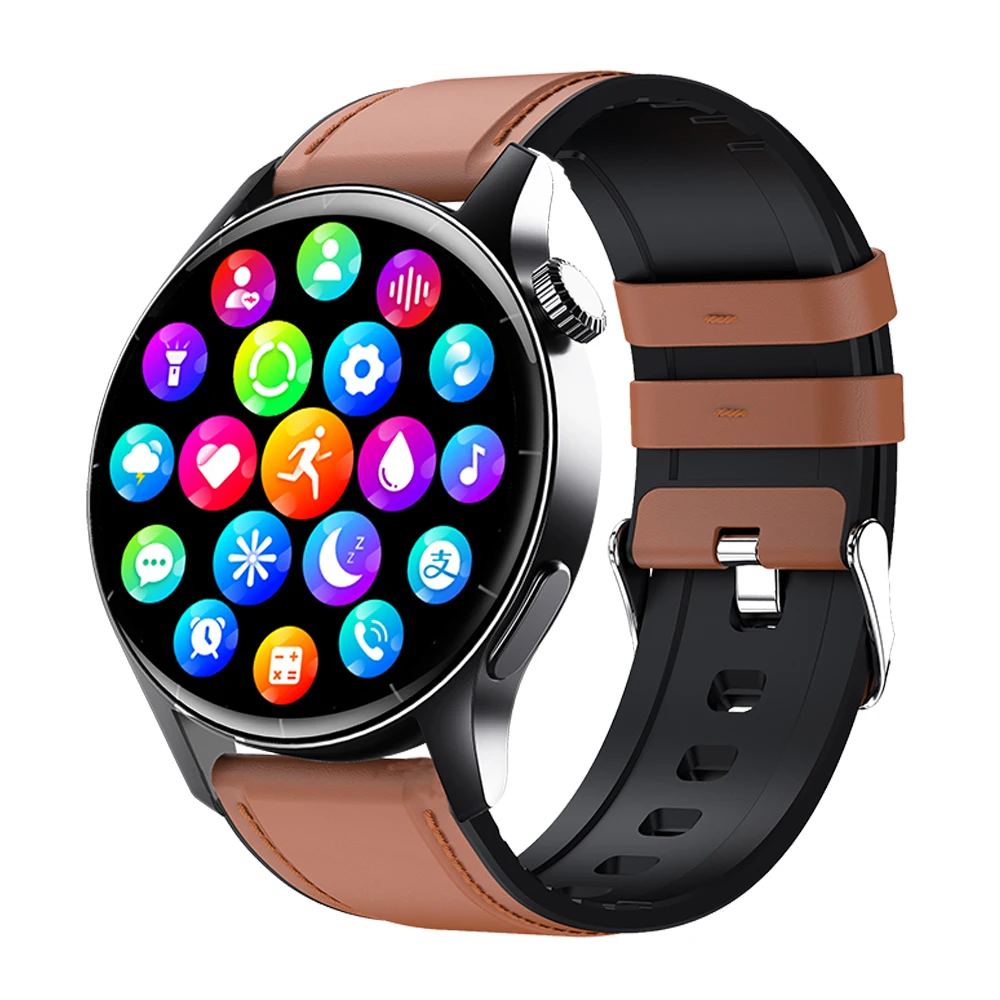 

Non-invasive Blood Glucose Smart Watch 360*360 HD Screen Blood Pressure Oxygen Body Temperature Smartwatch 158 Sport Modes Watch