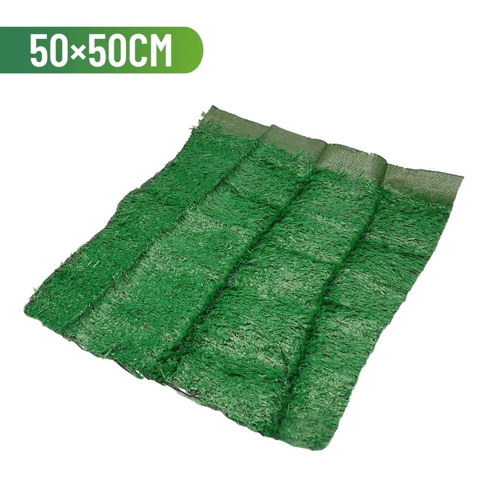 

1pc Artificial Plants Grass Carpet Green Fake Synthetic Garden Landscape Lawn Mat Turf Landscape Home Floor Decorative Supplies