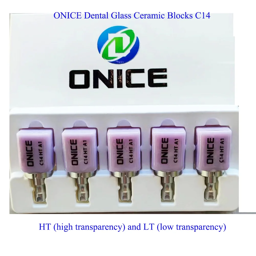5 шт. ONICE Dental CAD/CAM ​ Стоматологическая литиевая дисиликатное стеклокерамика Materia