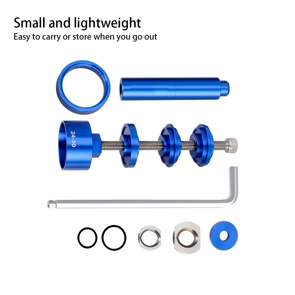 

Universal Professional Beginner Stainless Steel Bottom Bracket Removal Tool Set Household Bearing Install Tools Kit