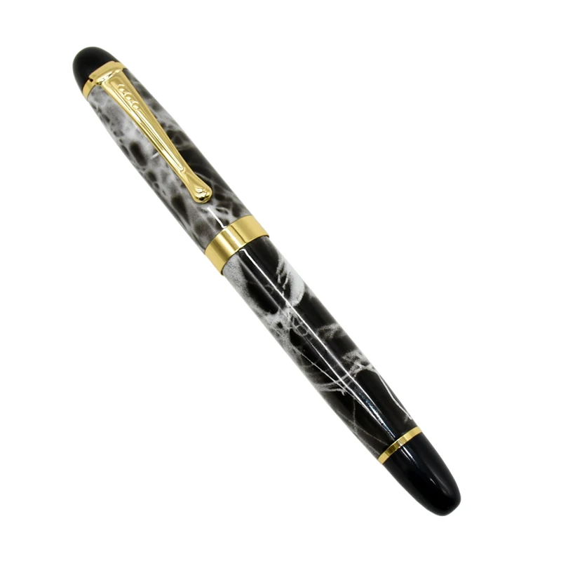 

High Quality Classical Fountain Dazzle Blue High-grade Business Pen Metal Vintage Signature Fountain Pen School Supplies