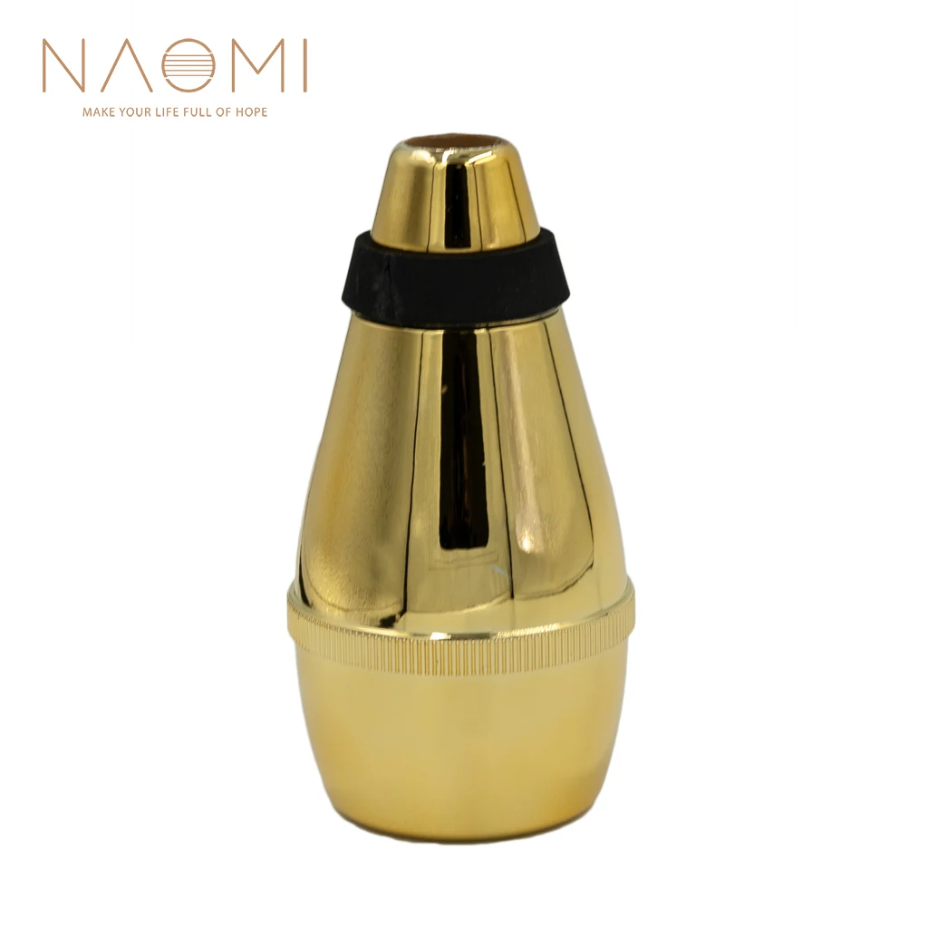 

NAOMI Light Weight Plastic Practice Trumpet Straight Mute Silencer For Trumpet Woodwind Parts Accessories New