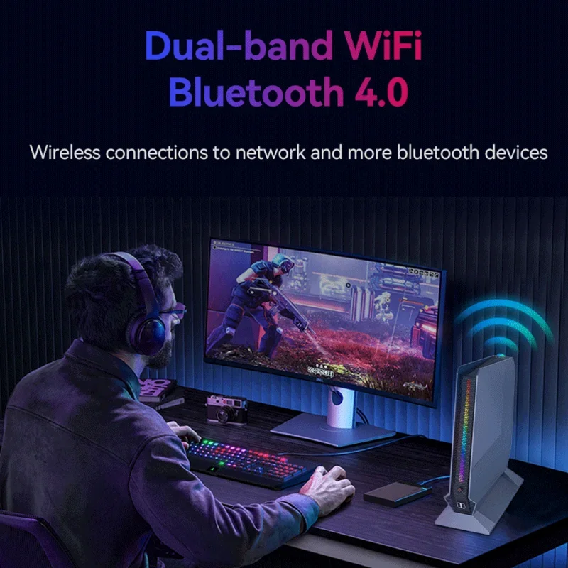 I9 12900H N-VIDIA RTX 3050 Ti 64 Гб DDR4 мини настольный компьютер игровой ПК с красочной