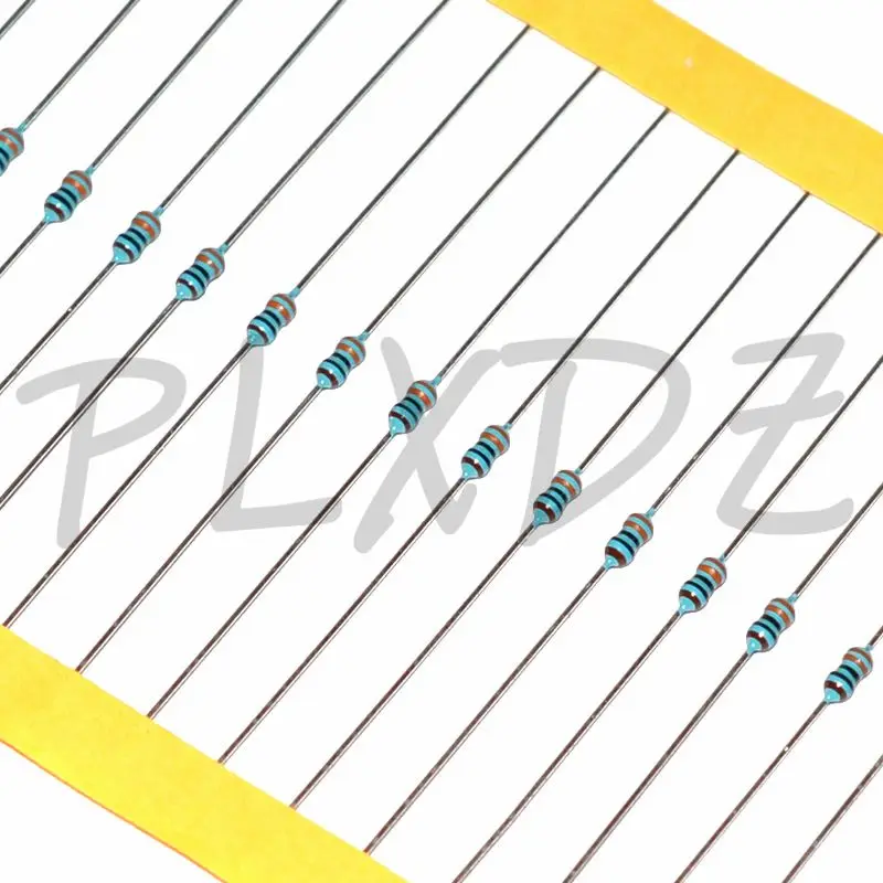 100 шт. 1/8 Вт 1R-4 7 M 1% металлический пленочный резистор 0 125 1 2 10 47 120 150 220 270 330 470 1K K 4 10K 100K