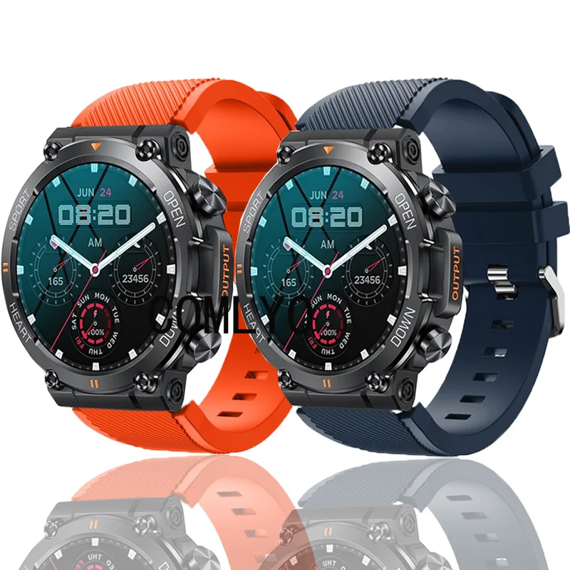 

For MELANDA Strap Smart Watch Silicone Soft Sports Band Wristband Bracelet