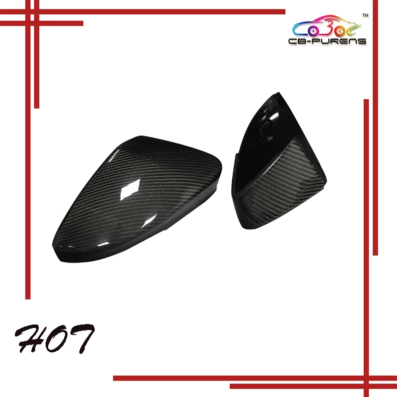 

ABS+Real Carbon Fiber Mirror Cover for Skoda Superb 15 16 17 18 19 20 Replacement Style Body Side Rearview Caps Accessory
