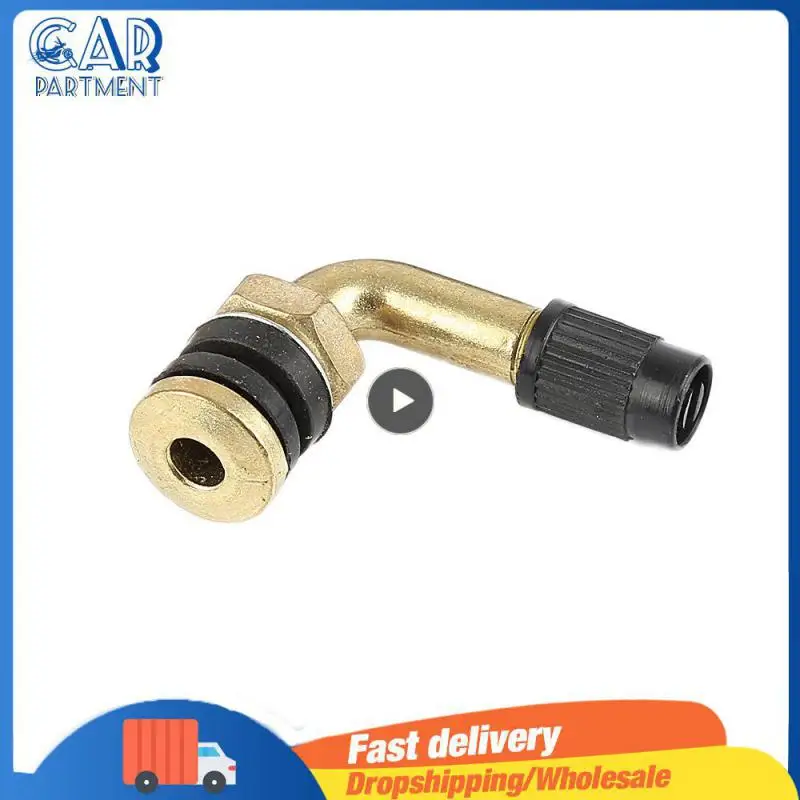 Алюминиевые колеса с ЧПУ высокой плотности, многокомпонентный стержень клапана шины, 90 градусов, Короткие аксессуары для шин, колеса, шины и детали