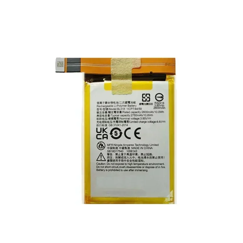 Аккумуляторы для мобильных телефонов 2750 мАч BL316 BL318 Lenovo Saver 2PRO 2 pro L70081