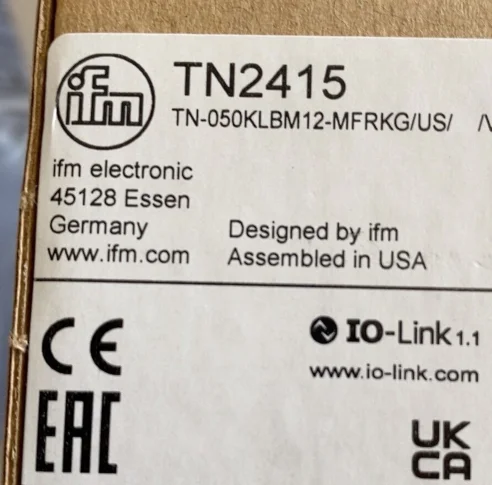 TN2530 TN7530 TN2531 TN2511 Новый оригинальный немецкий датчик температуры IFM