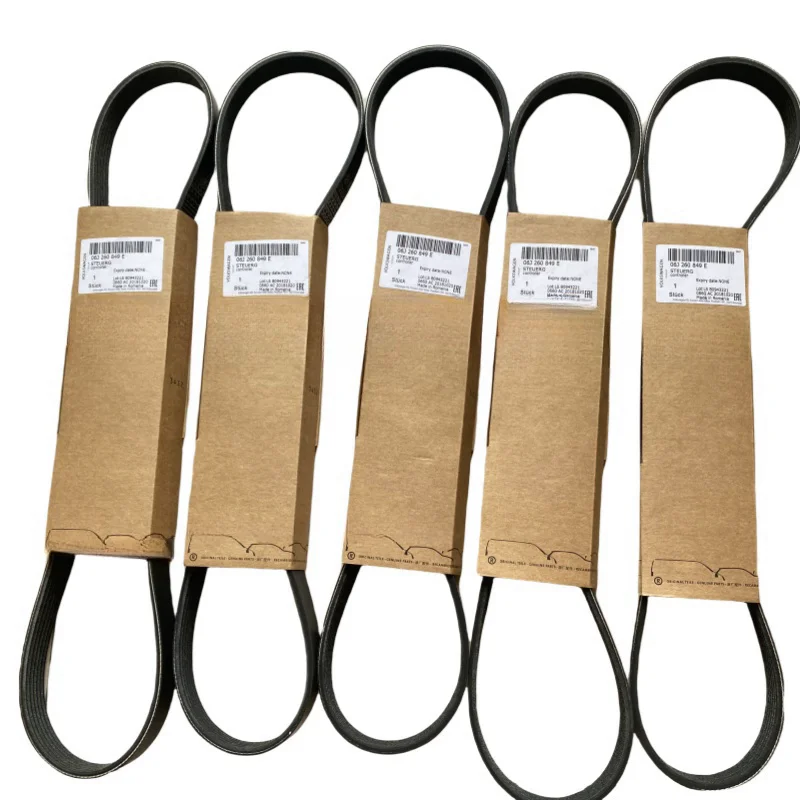 06J260849D A/C Компрессор V-ребристый ремень 1117 мм для VW Jetta Golf GTI Passat B7 CC Beetle EOS Audi A3 S3 TT 2 0 T