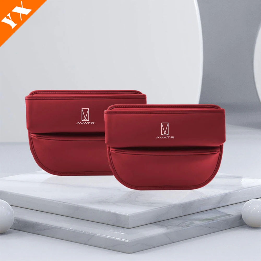 

Кожаный Органайзер на переднее сиденье автомобиля для Changan AVATAR 11 2022-2024, левый и правый органайзер, карман для хранения, декоративная коробка, аксессуары