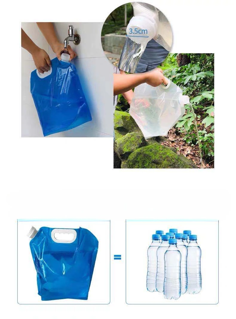 Складной контейнер для воды объем 10 л