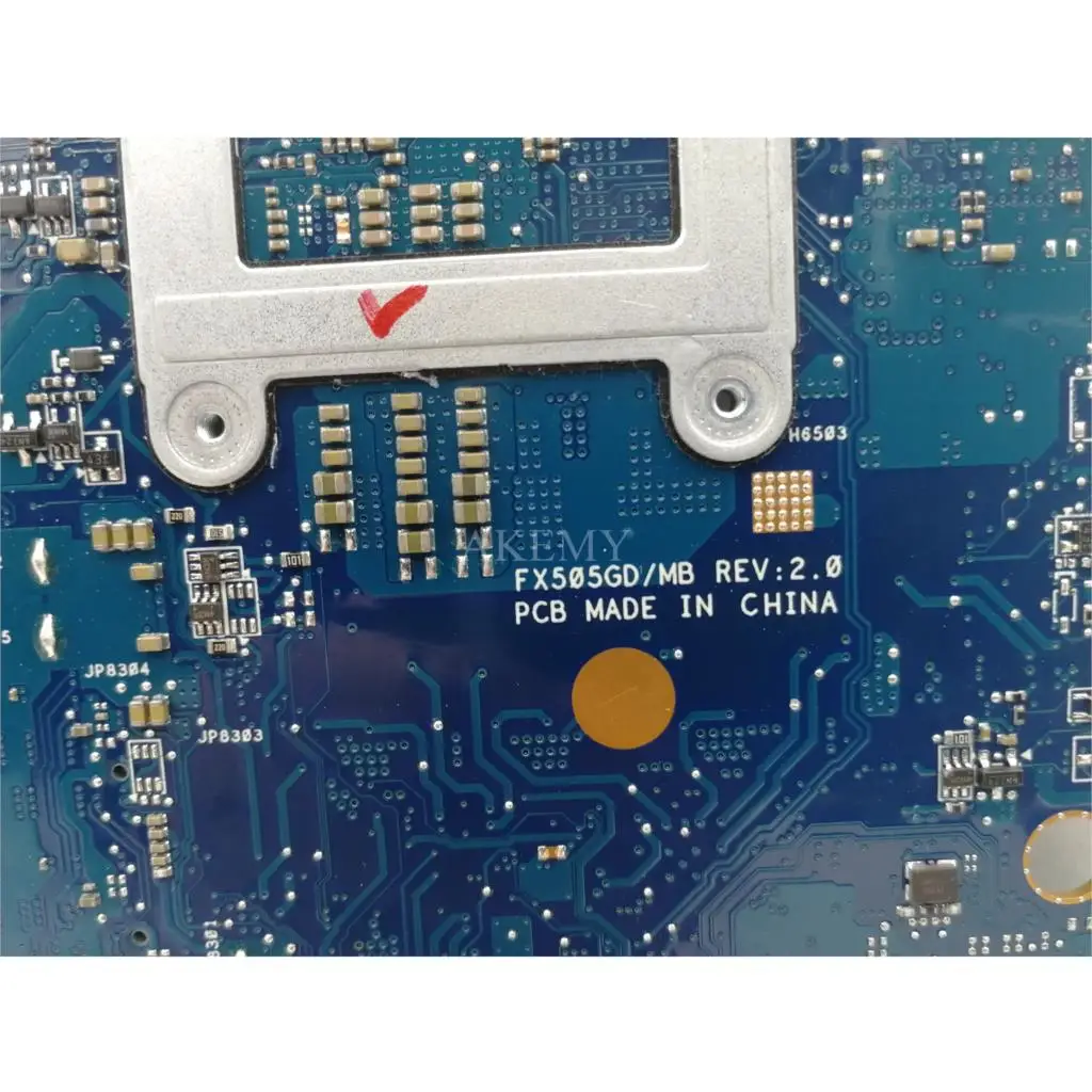 Материнская плата Akemy FX505GD для Asus TUF Gaming FX505G FX505GE 15 6 дюйма материнская I5-8300H GTX 1050 GDDR5