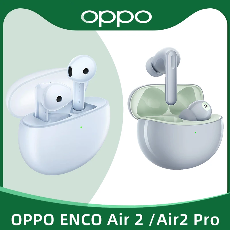  Наушники OPPO ENCO Air 2 Air 2 Pro TWS, беспроводные наушники с шумоподавлением и функцией Blutooth 5,2, наушники AAC для Find X5 Pro 