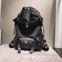 womens backpack unisex backpack new mesh double pull backpack fashion large capacity outdoor travel bag casual backpack