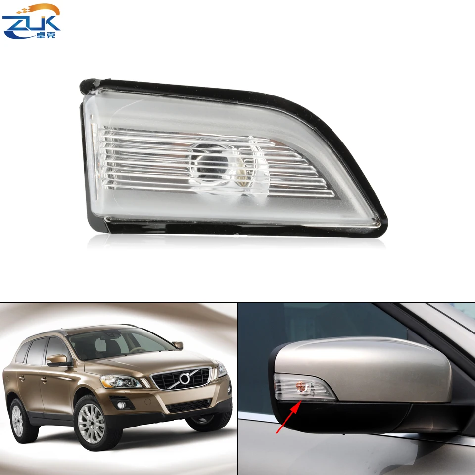 

Car Accessories Reaview Turn Signal Lamp Rear View Mirror Arrow Light For Volvo XC60 2009 2010 2011 2012 2013 31217288 31217289