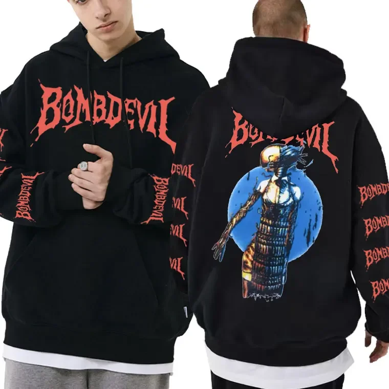 

Japanese Anime Chainsaw Man Reze Bomb Print Hoodie Men Women Manga Casual Hoodies Men's Cartoon Sweatshirt Male Loose Streetwear