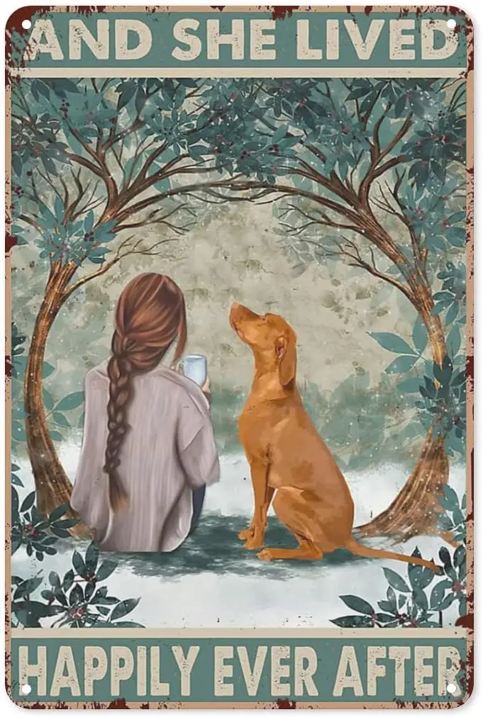 Металлическая надпись она живет счастливо после девушки и визерлы забавная