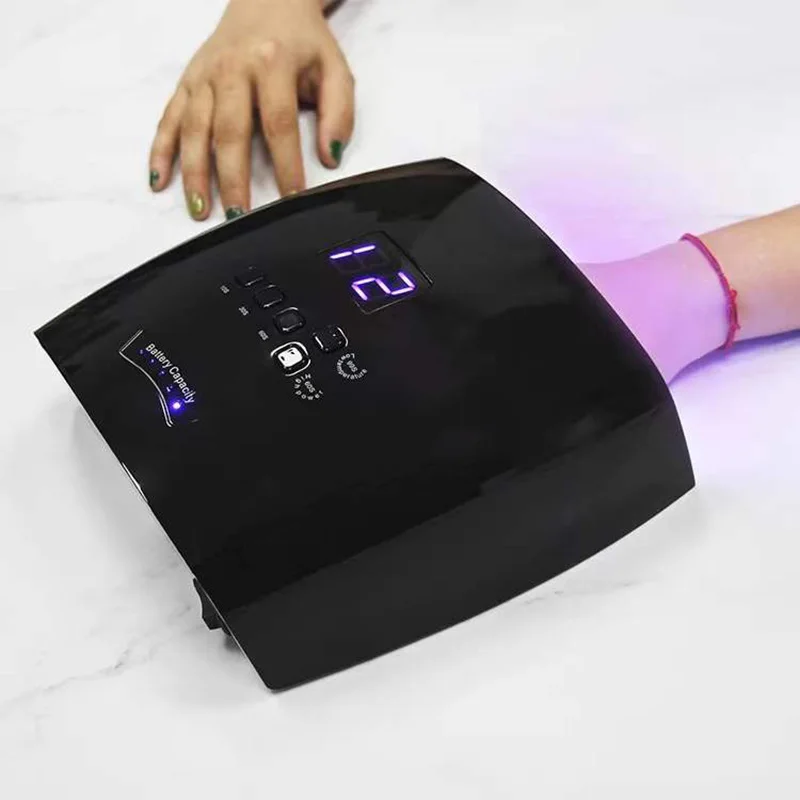 

Беспроводная перезаряжаемая лампа для сушки лака для ногтей S10, УФ светодиодный лампа, светодиодная подсветка