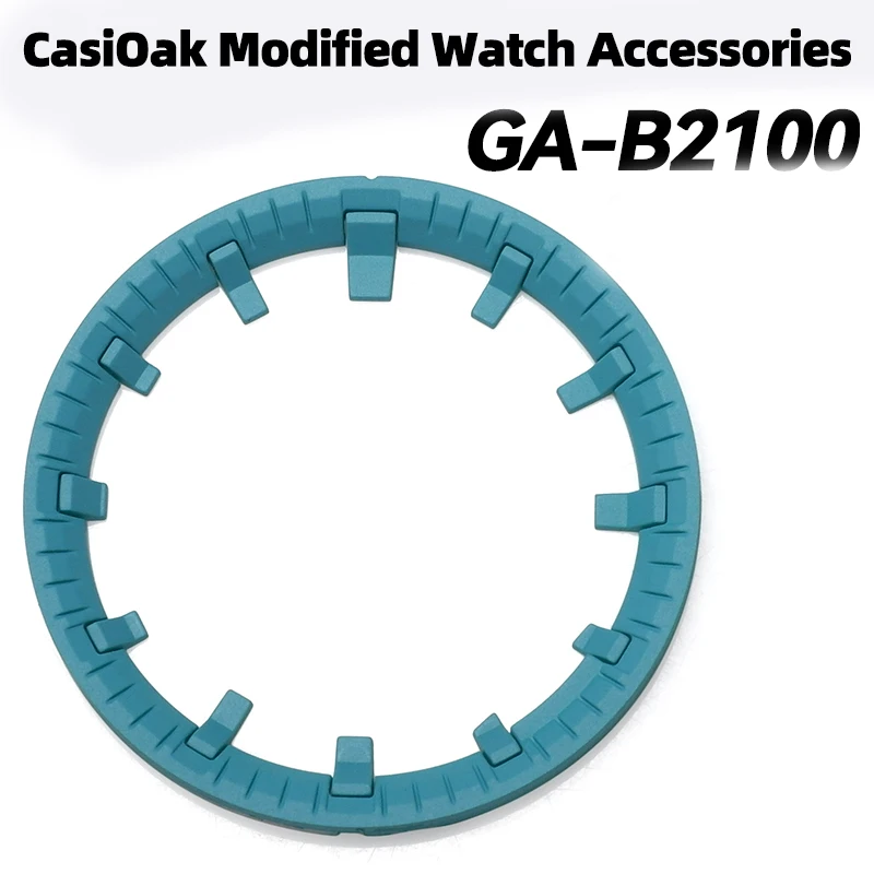 Фото Для Casio G-shock GA-B2100 модифицированные часы внутренний круг CasiOak ga-b2100 цветные часы весы круг модифицирующие аксессуары для часов №2