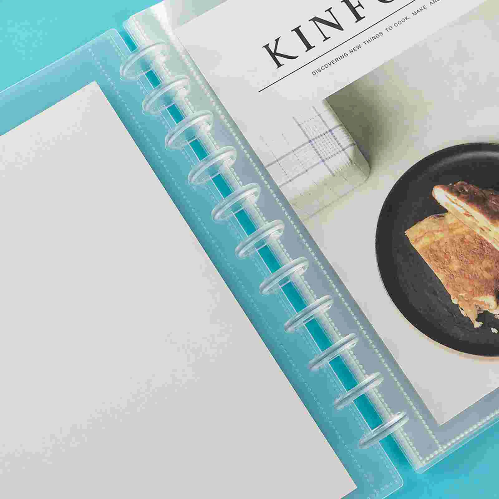 

30 Pcs Book Binding Accessories Notebook Planner Supply Abs Buckles Small Discs Notebooks