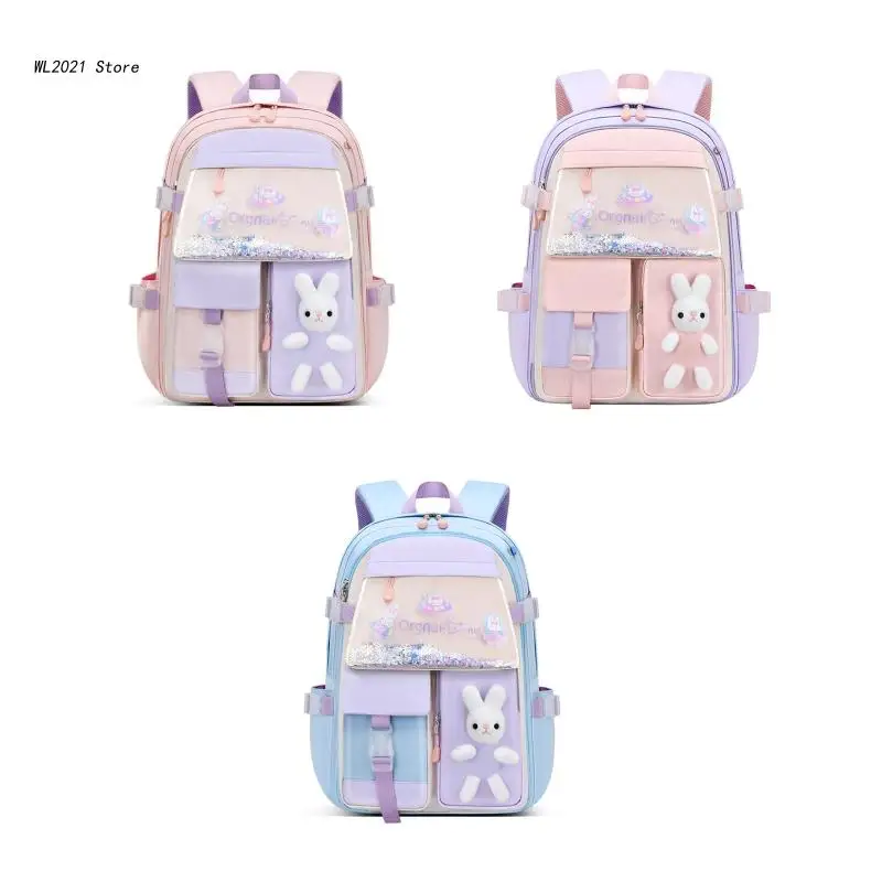 

School Backpacks Girls Bookbag Cute Lightweight Durable Backpack for Elementary
