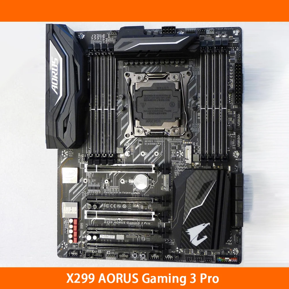 

Материнская плата для Gigabyte X299 AORUS Gaming 3 Pro LGA2066, Поддержка процессоров Core X-Series ATX 8 * DDR4 256 ГБ, высокое качество