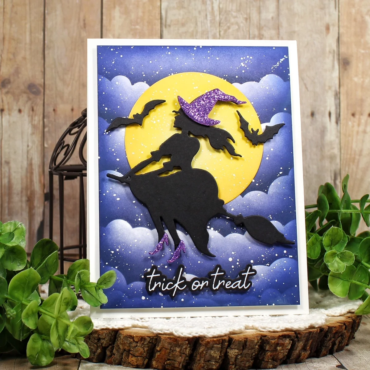 Mmao Craft металлические штампы для резки форма Хэллоуин метла ведьма скрапбук нож