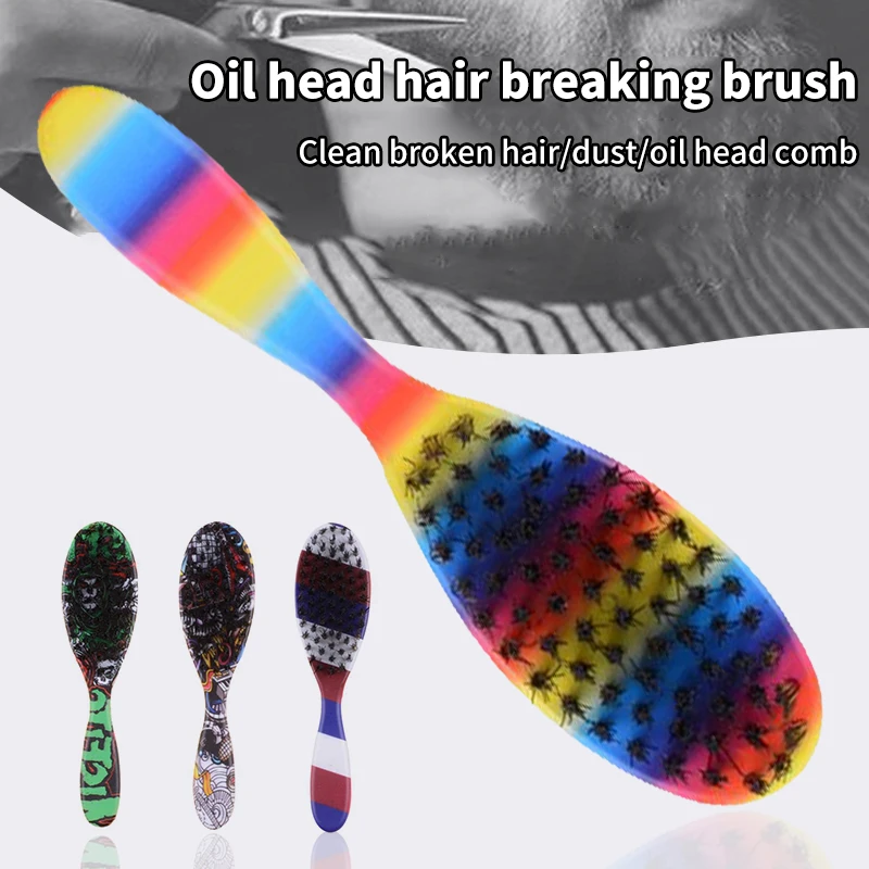 

Men Beard Styling Brush Neck Brush Shaving Comb Shaving Beard Salon Cleaning Beard Professional Barber Hair Cutting Comb