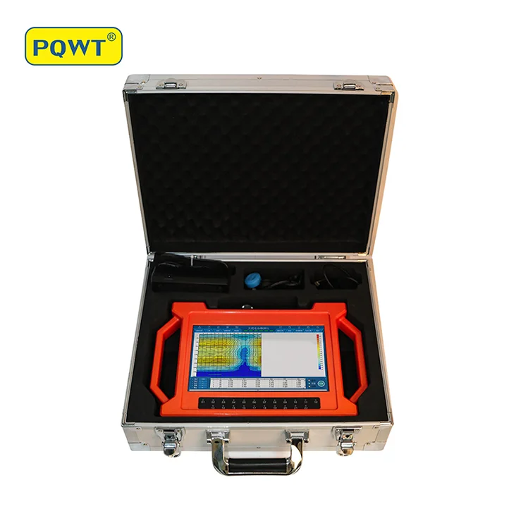 

PQWT GT500A 18 Channels Industrial Metal Geophysical Survey Equipment 500m Underground Water Detector