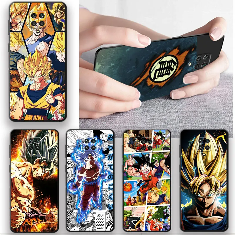 

Чехол Dragon-Goku-Balls Для Xiaomi Redmi Note 7 11T 9 8T 10S 8 10 Lite 11S 9S 11 Pro 11E, силиконовый черный чехол