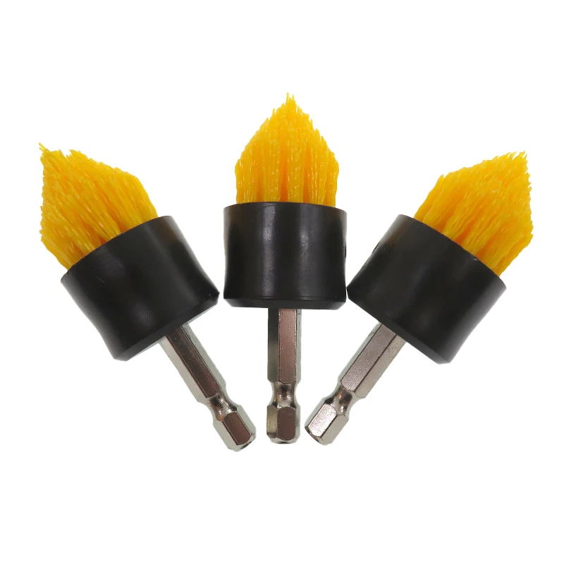 

Набор кистей для дрели, конические приспособления для чистки углов плитки и раковины, 3 шт., 1 дюйм