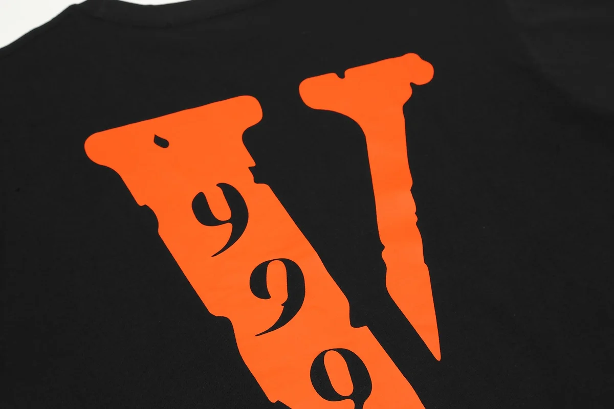 Повседневная Свободная футболка Vlone 22ss из 999 хлопка с коротким рукавом и круглым вырезом (art.: 3920bcbde1124) - 3920bcbde1124