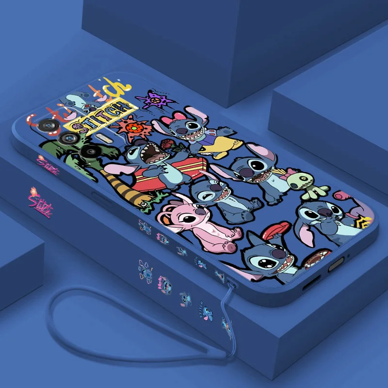 Чехол с диснеевским стичем для OPPO Realme C67 C65 C63 C55 C53 C35 C33 C31 C30 C21 C20 C15 C12
