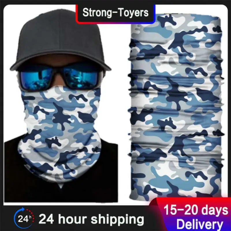 

Дышащая камуфляжная маска, повязка на голову, камуфляжная серия, Многофункциональная Универсальная маска с УФ-защитой, маска унисекс