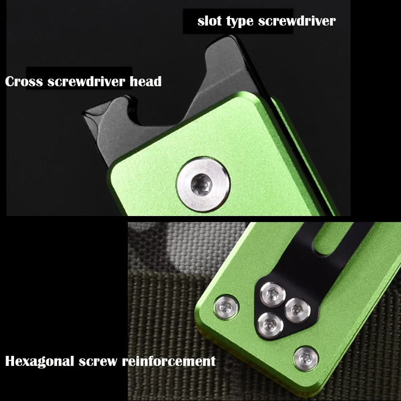 Открытый нож из алюминиевого сплава