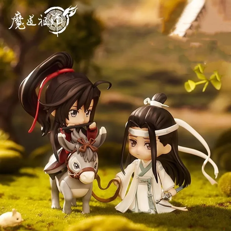 

Original Anime Figure Genuine Mo Dao Zu Shi Wu Xian 1068 1109 Dx Wangji Model Doll Figurine Action Figures Q Version Decor Toys