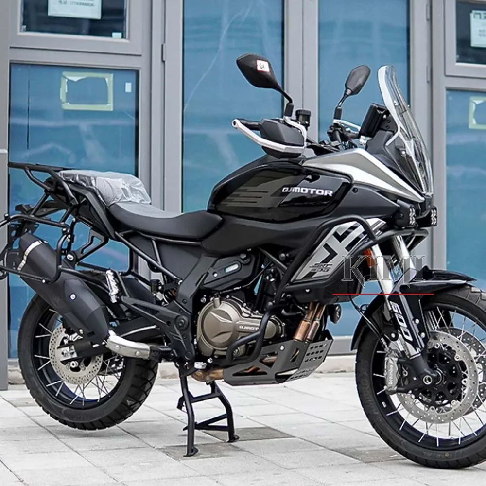Фото Для мотоцикла QJMOTOR SRT600: Верхние и нижние защитные дуги (бамперы) для кузова, противоударные дуги, аксессуары для тюнинга. №4