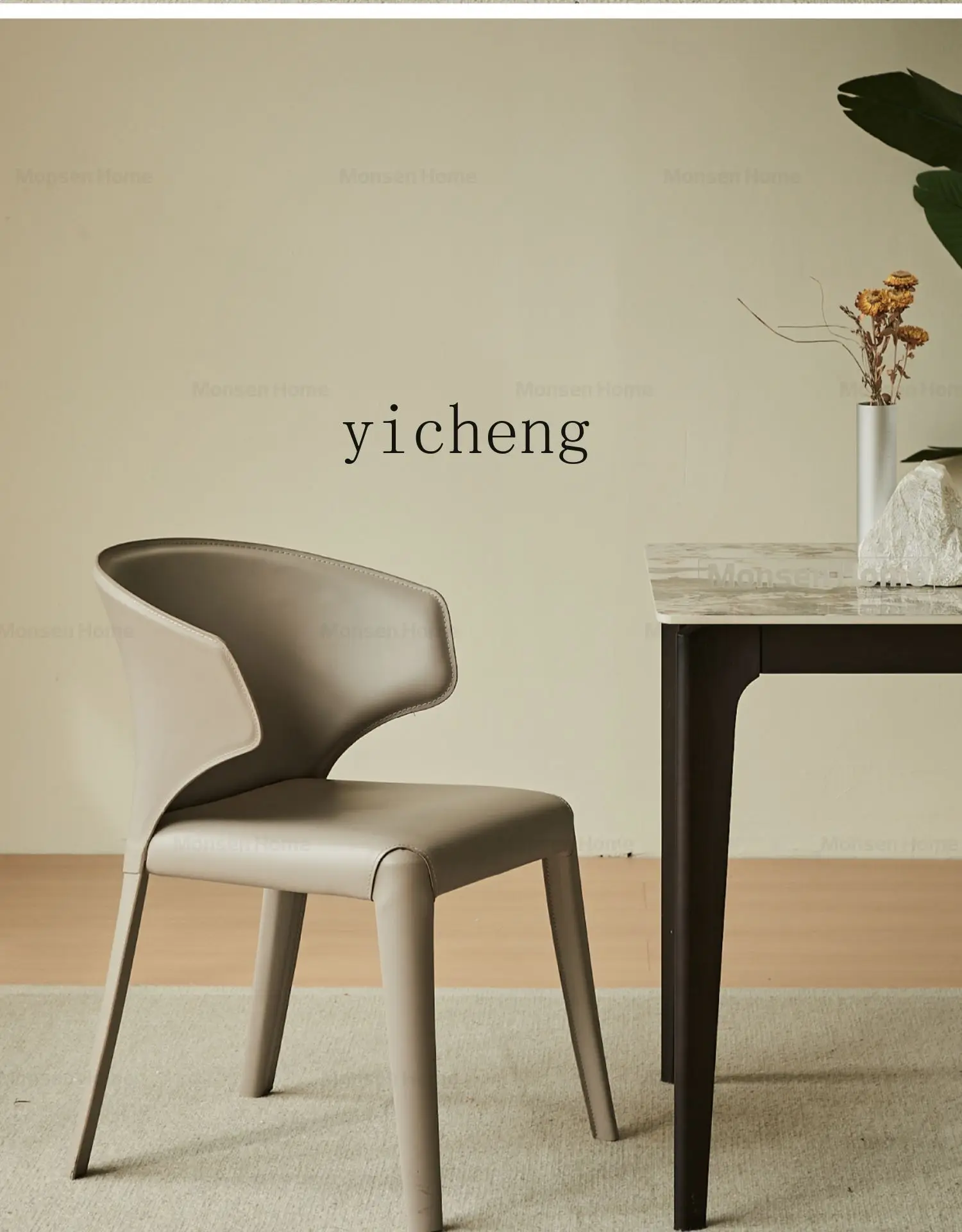 Стул для кабинета ZL обеденный стул со спинкой роскошный удобный кофейный