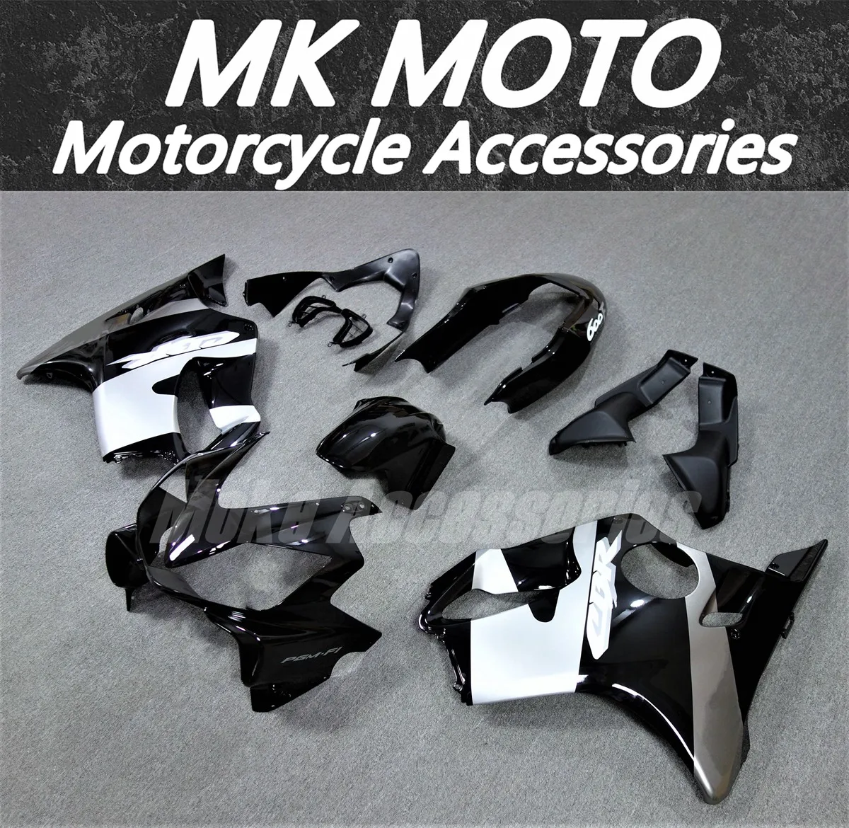Комплект обтекателей для мотоцикла подходящий Cbr600f F4i 2004 2005 2006 комплект кузовных