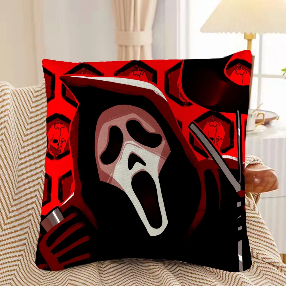 G-Ghostface Декоративная Наволочка Экологически Чистая Квадратная Из