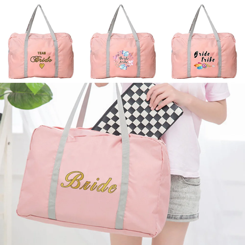 

Women Bride Holiday Accessories Travel Bag Cover for Clothes Organizer Child Gadgets Daily Necessaire Storage Duffle Handbags