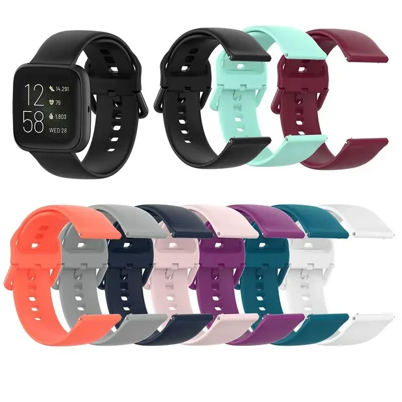 Фото Браслет для Fitbit Versa 2/versa Lite/versa 1, мягкий силиконовый сменный ремешок для Fitbit Versa Blaze, умные часы для женщин и мужчин №2