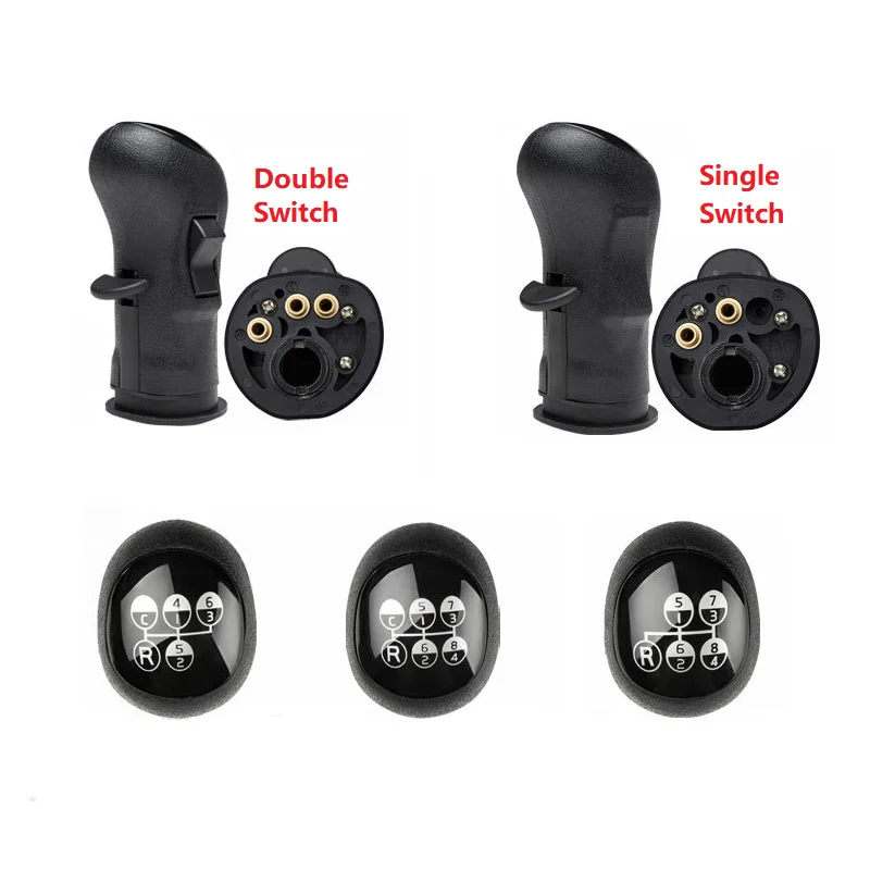 

6/8 Speed+R+C Car Gear Shift Knob Lever Ball Head For Volvo FH FM FMX NH9 FLC 20488065 20488052 1521394