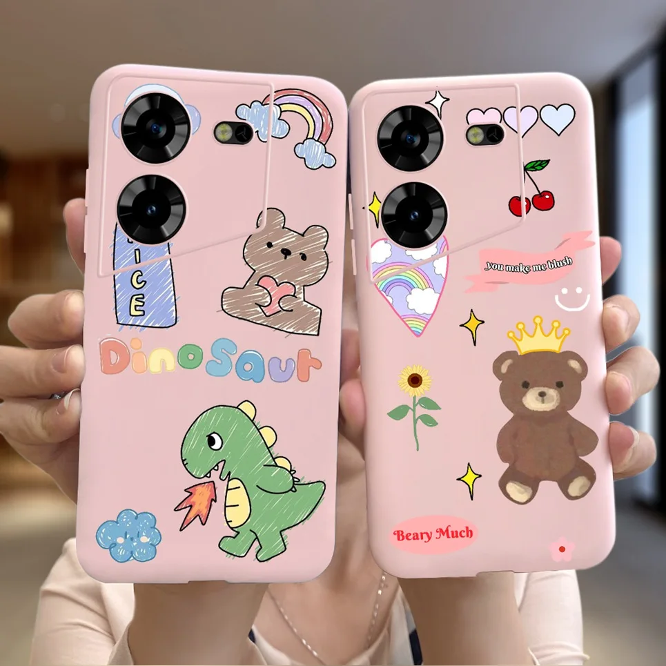 Мягкий силиконовый телефонный чехол для Tecno Pova 5 POVA5 Новинка 2023 модный крутой