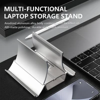 vertical gravity support base holder portable adjustable vertical laptop stand home office multifunctional gravity storage brack