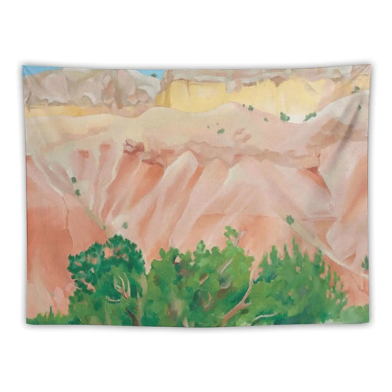 Гобелен Georgia O'keeffe My Backyard украшение для спальни милый гобелен декора комнаты