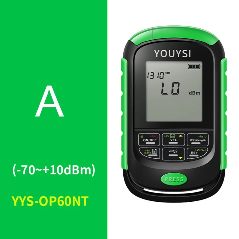

3-in-1 Rechargeable Optic Power Meter FC/SC/ST Universal Interface Fiber Cable Tester Multifunction Optical Power Meter