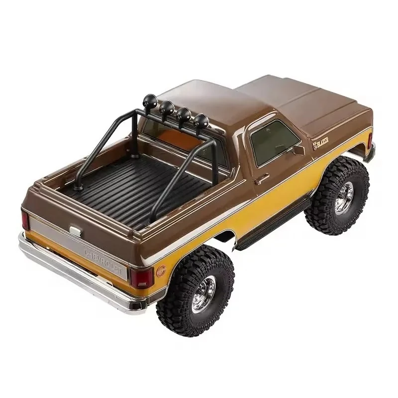 Фото RS ARTR RC Гусеничный грузовик Трехпозиционный переключатель FD/RD/4WD/Dig FMS 1/10th FCX10 Имитация альпинистского шасси K5 Blazer №4